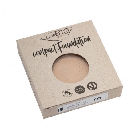 Purobio Compact Foundation Fondotinta 01 Refill 9 G PuroBio - 1