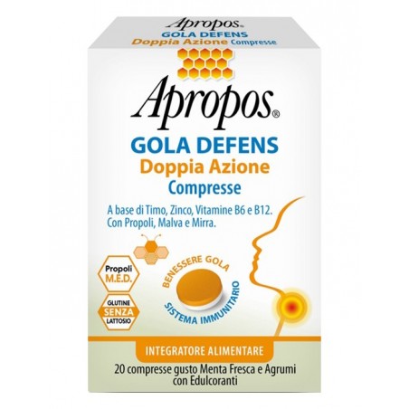 Desa Pharma Apropos Gola Defens Doppia Azione 20 Compresse Apropos - 1