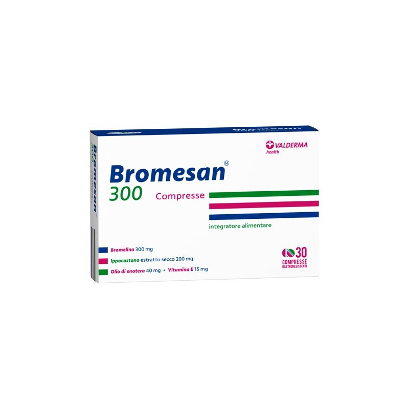 Valderma Bromesan 300 30 Compresse Gastroresistenti Valderma - 1