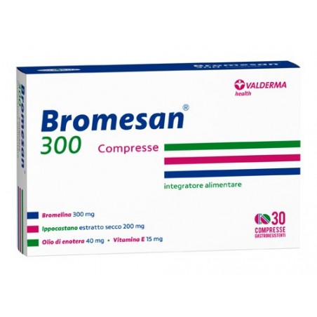 Valderma Bromesan 300 30 Compresse Gastroresistenti Valderma - 1