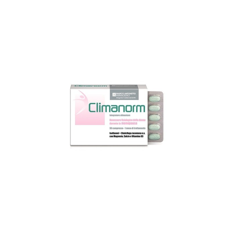 Climanorm Integratore Per Donne in Menopausa 30 Compresse Climanorm - 1