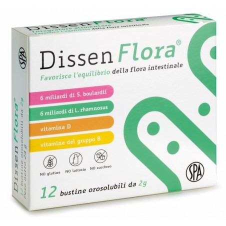Dissen Flora 12 Bustine - Integratori di fermenti lattici - 982750073 -  - € 12,36