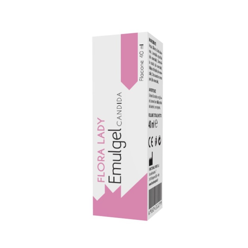 Functional Point Flora Lady Emulgel Candida Gel Vaginale 40 Ml + 5 Cannule Monouso Functional Point - 1