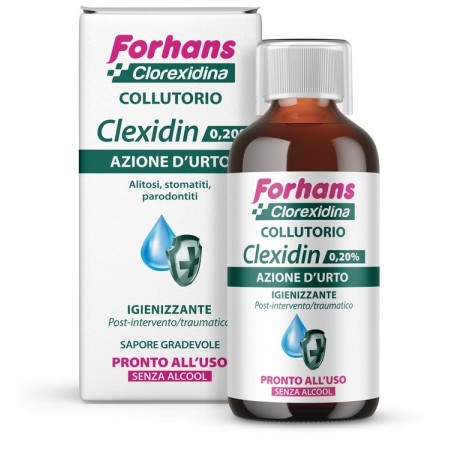 Uragme Forhans Clexidin 0,20 Senza Alcool 200 Ml Uragme - 1