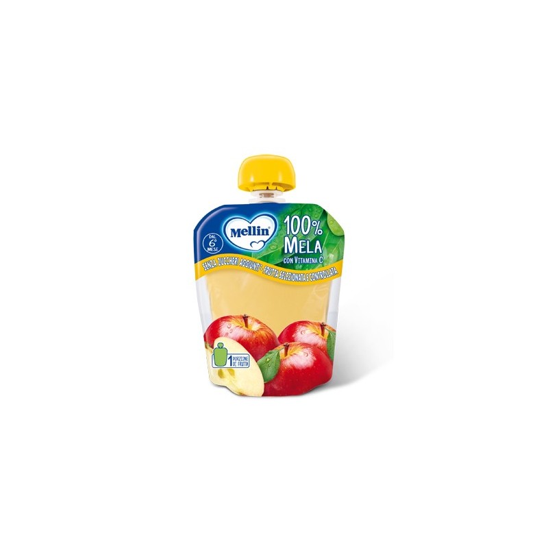 Danone Nutricia Soc. Ben. Mellin Pouch Mela 90 G Mellin - 1