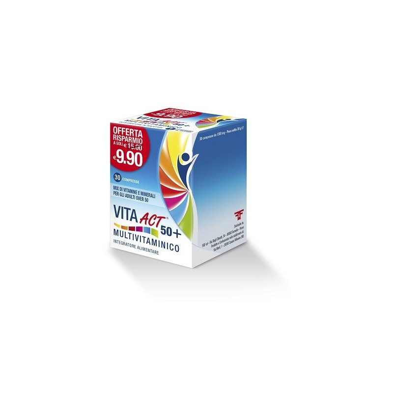 Act Integratore Multivitaminico 50+ - 30 Compresse Linea Act - 1