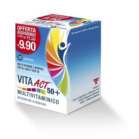 Act Integratore Multivitaminico 50+ - 30 Compresse Linea Act - 1