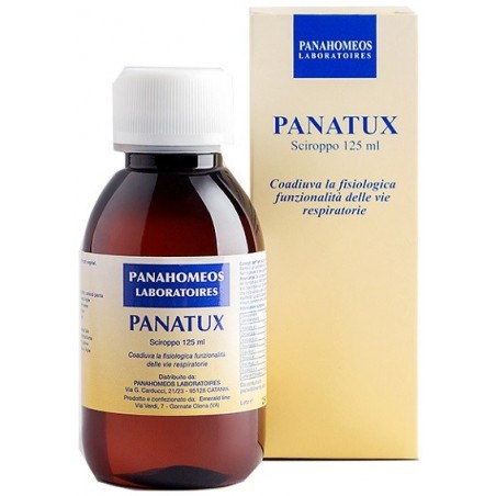 Panahomeos Laboratoires Panatux Sciroppo 125 Ml Panahomeos Laboratoires - 1