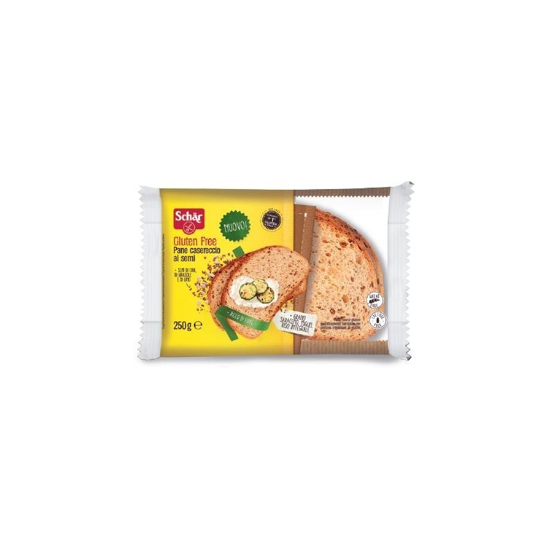 Dr. Schar Schar Pane Casereccio Ai Semi 250 G Senza Glutine Dr. Schar - 1