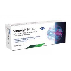 Ibsa Farmaceutici Italia Siringa Intra-articolare Sinovial Hl 3,2% Acido Ialuronico H-ha 32 Mg Acido Ialuronico L-ha 32 Mg 1 ...