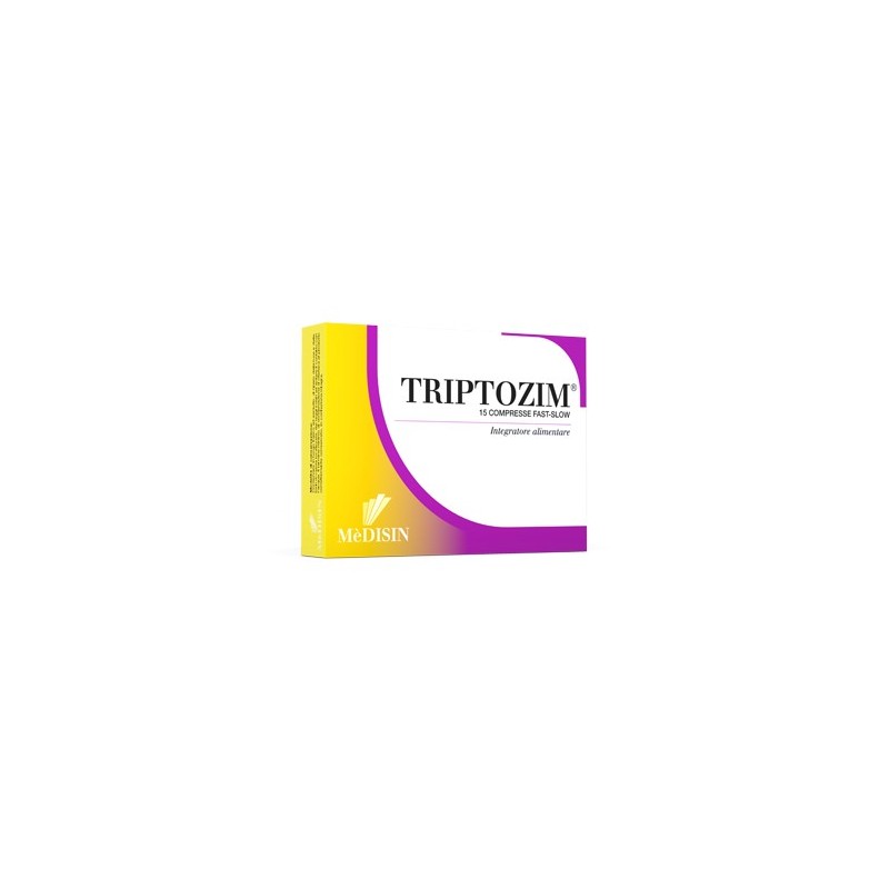 Medisin Triptozim 15 Compresse - Integratori per apparato digerente - 931097455 - Medisin - € 17,02