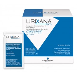 Urixana Pro D-mannosio e Lactobacillus acidophilus 30 Bustine - Integratori per cistite - 982471409 - Urixana - € 25,87