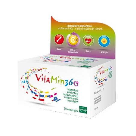 Sofar Vitamin 360 Multivitaminico Multiminerale 70 Compresse Astuccio 93,10 G Sofar - 1