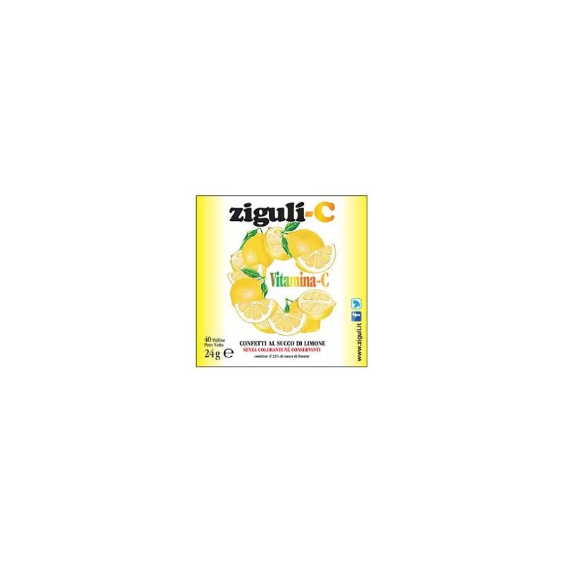 Falqui Prodotti Farmac. Ziguli C Limone 40 Confetti 24 G Falqui Prodotti Farmac. - 1