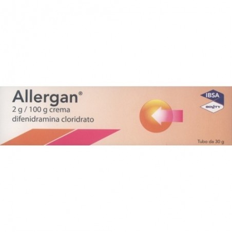 Allergan Crema Difenidramina Cloridrato Trattamento Dermatiti 30 g Ibsa - 1