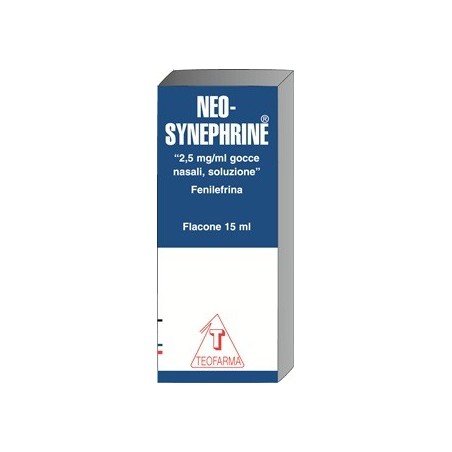 Teofarma Neo–synephrine 2,5 Mg/ml Gocce Nasali, Soluzione Teofarma - 1