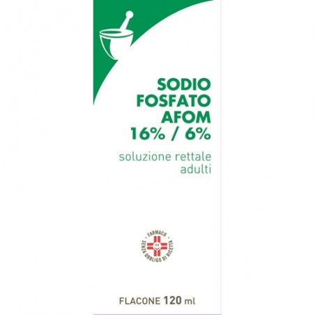 Aeffe Farmaceutici Sodio Fosfato Afom 16% / 6% Soluzione Rettale Aeffe Farmaceutici - 1