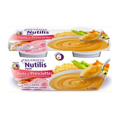 Danone Nutricia Soc. Ben. Nutilis Pasti Pasta Al Prosciutto 2 X 300 G Nutilis - 1