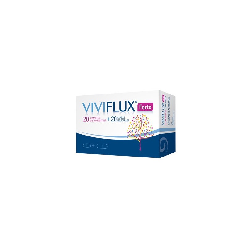 Neuraxpharm Italy Viviflux Forte 20 Compresse Gastroresistenti + 20 Capsule Liquid Filler Neuraxpharm Italy - 1