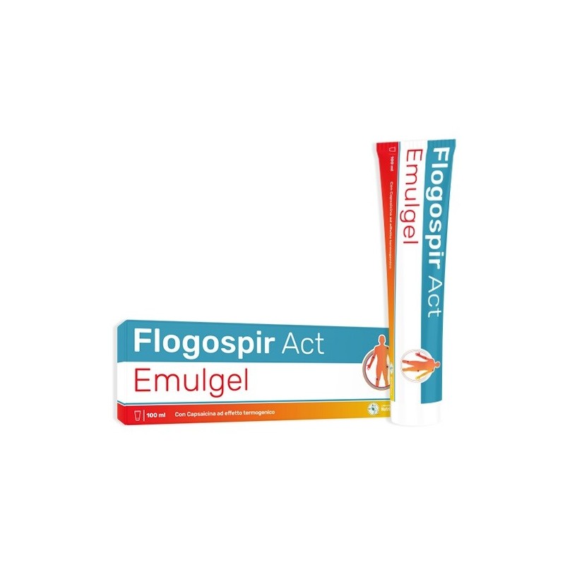 Laboratori Nutriphyt Flogospir Act Emulgel 100 Ml Laboratori Nutriphyt - 1