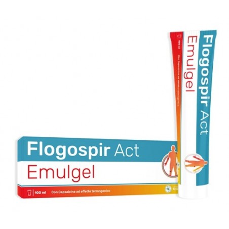 Laboratori Nutriphyt Flogospir Act Emulgel 100 Ml Laboratori Nutriphyt - 1