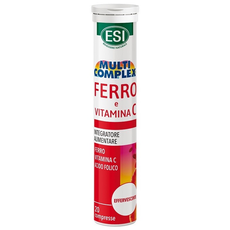 Esi Multicomplex Ferro Vitamina C 20 Compresse Effervescenti Esi - 1