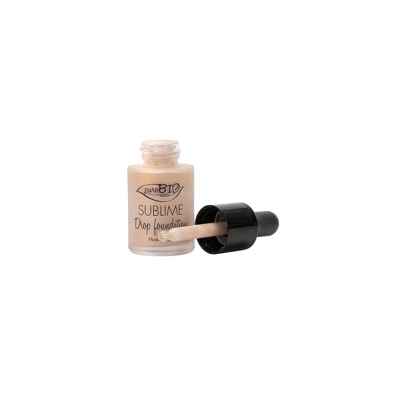 Purobio Sublime Drop Foundation Fondotinta Fluido 02N 19 G PuroBio - 1