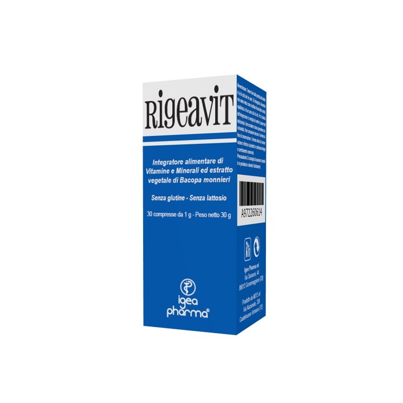 Igea Pharma Rigeavit 30 Compresse Igea Pharma - 1