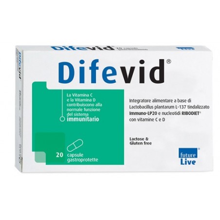 Future Live Difevid 20 Capsule Gastroprotette Future Live - 1