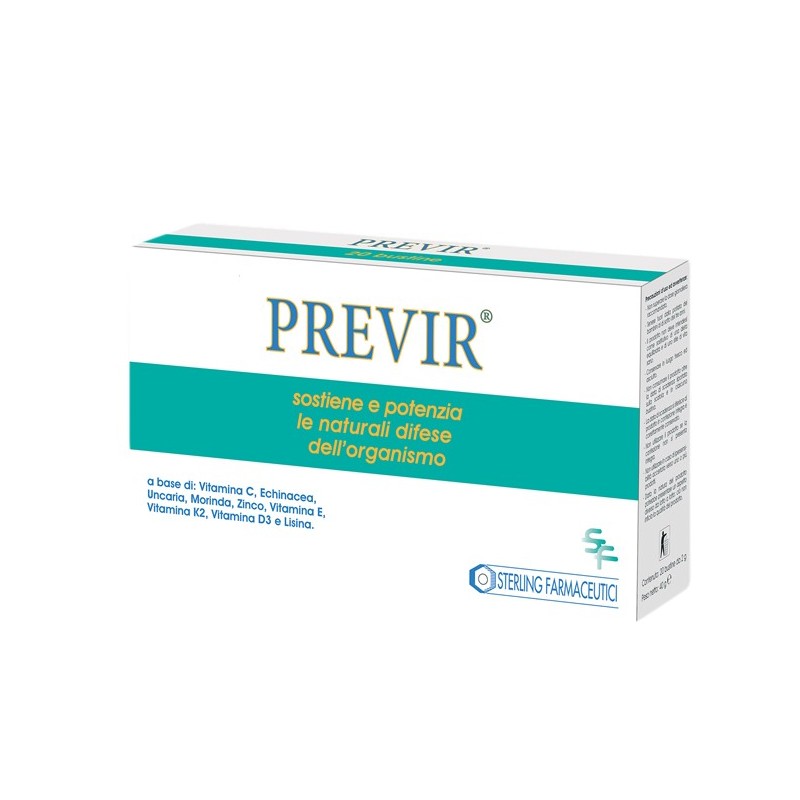 Sterling Farmaceutici Previr 20 Bustine Sterling Farmaceutici - 1