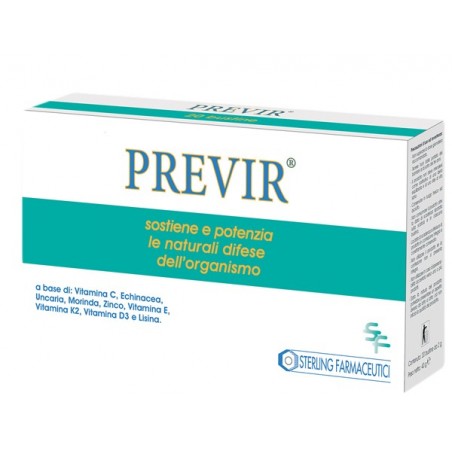 Sterling Farmaceutici Previr 20 Bustine Sterling Farmaceutici - 1