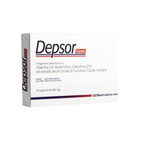 Cetra Pharma Depsor 30 Capsule 500mg Cetra Pharma - 1