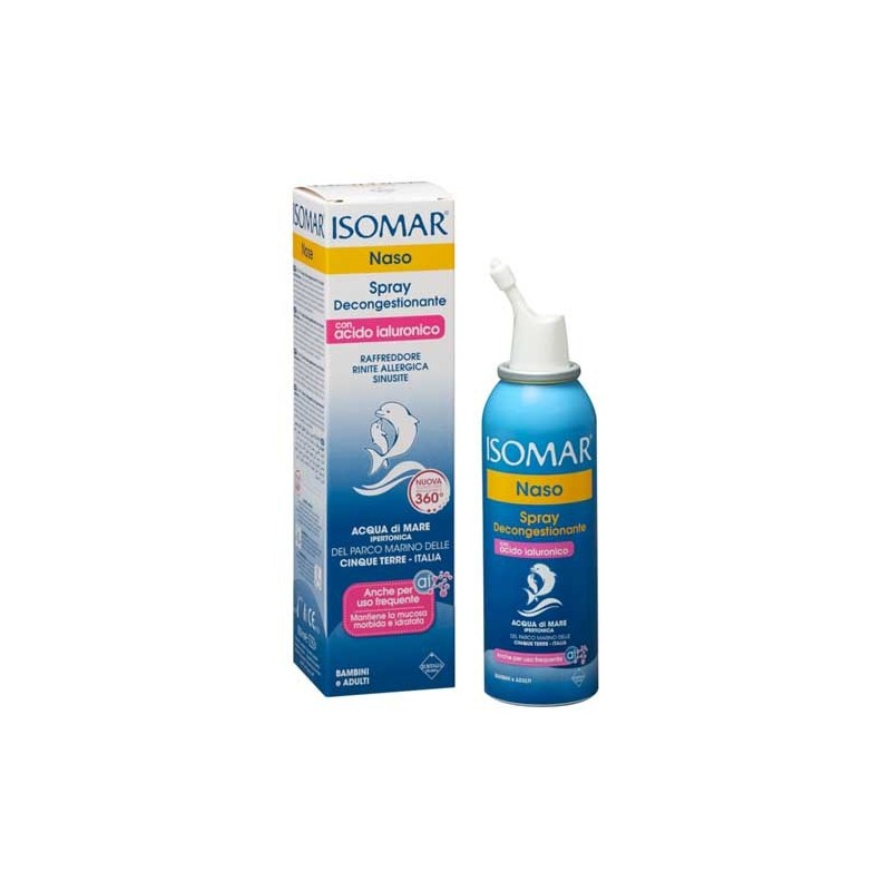 Euritalia Pharma Isomar Spray Decongestionante Acido Ialuronico 100 Ml Isomar - 1