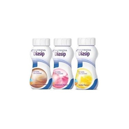 Danone Nutricia Soc. Ben. Diasip Vaniglia 200 Ml 4 Pezzi Danone Nutricia Soc. Ben. - 1