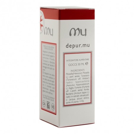 Mu Depur Gocce Drenanti e Depurative 30 Ml Mu - 1