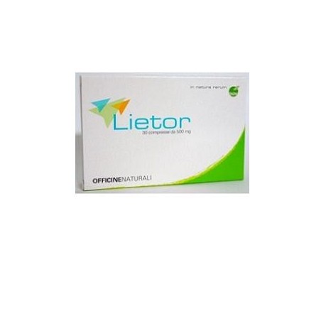 Officine Naturali Lietor 30 Compresse 500 Mg Officine Naturali - 1