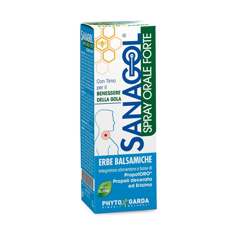 Sanagol Spray Forte Erbe Balsamiche 20 Ml Sanagol - 1