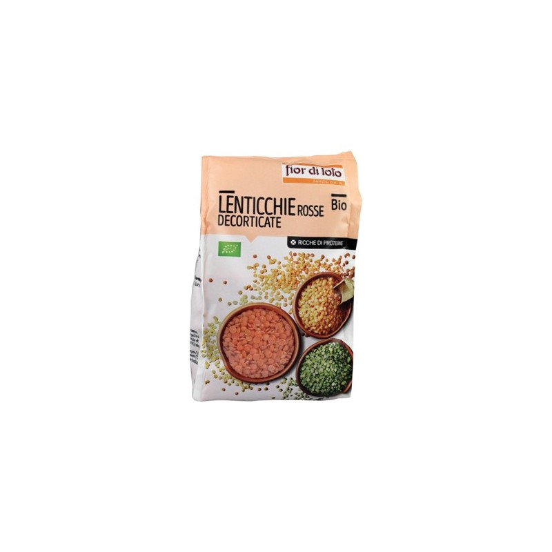 Biotobio Lenticchie Piccole Rosse Decorticate Bio 400 G BiotoBio - 1