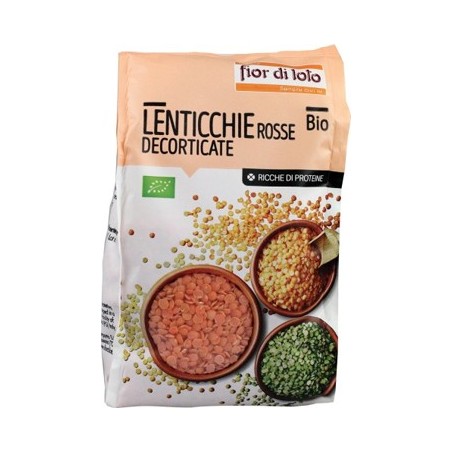 Biotobio Lenticchie Piccole Rosse Decorticate Bio 400 G BiotoBio - 1