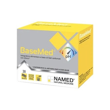 BaseMed Integratore Per il Metabolismo Acido-Base 30 Bustine Named - 1