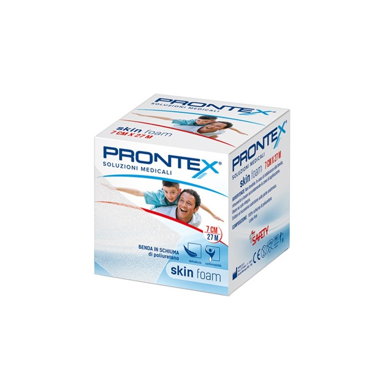 Safety Benda In Schiuma Prontex Skin Foam M 27 X 7 Cm Bianco Safety - 1