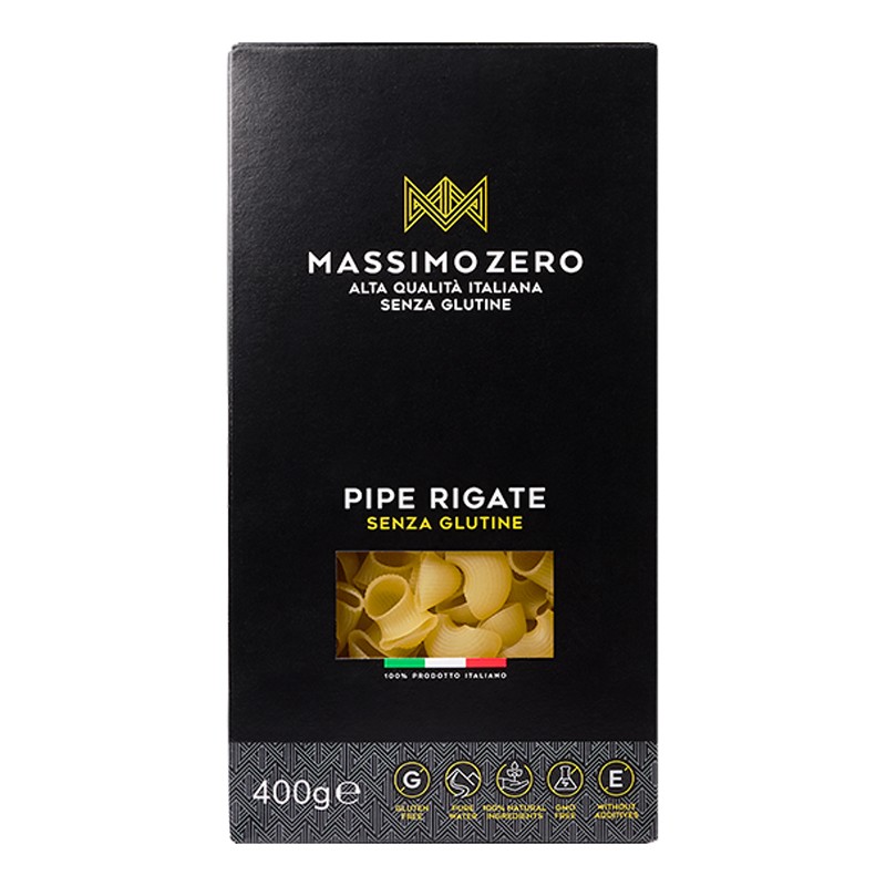 Massimo Zero Pipe Rigate 400 G Massimo Zero - 1