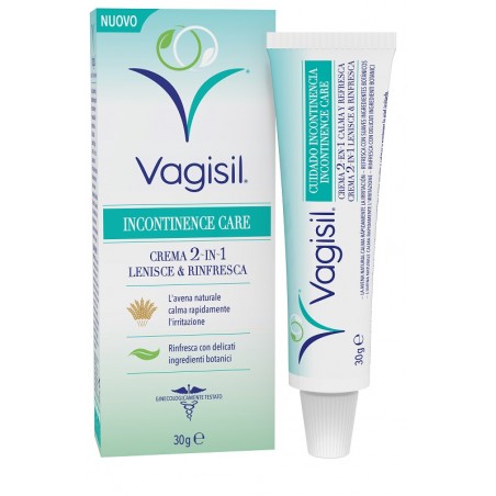 Combe Italia Vagisil Incontinence Care Crema 2in1 Lenisce & Rinfresca 30 G Vagisil - 1