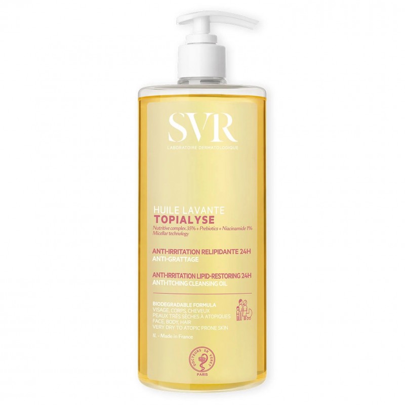 SVR Topialyse Olio Detergente Lavante Delicato Pelle Secca e Atopica 1 Litro SVR - 3