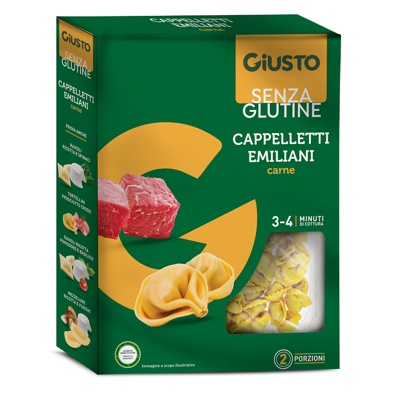 Farmafood Giusto Senza Glutine Cappelletti Di Carne 250 G Giusto - 1