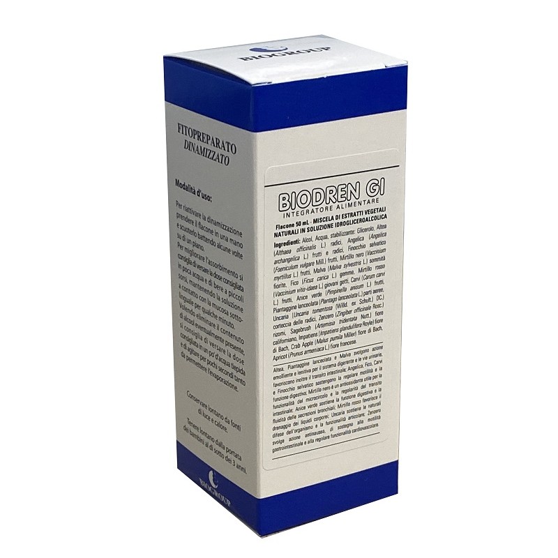 Biogroup Societa' Benefit Biodren Gi Soluzione Idroalcolica 50 Ml Flacone Biogroup Societa' Benefit - 1