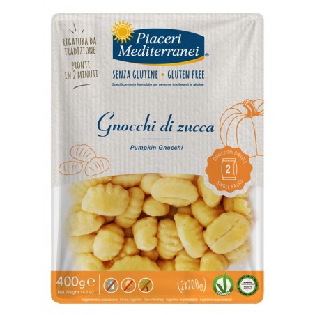 Eurospital Piaceri Mediterranei Gnocchi Di Zucca 400 G Eurospital - 1