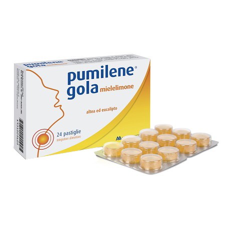 Montefarmaco Otc Pumilene Gola Miele Limone 24 Pastiglie - Integratori per mal di gola - 931025605 - Pumilene - € 5,05