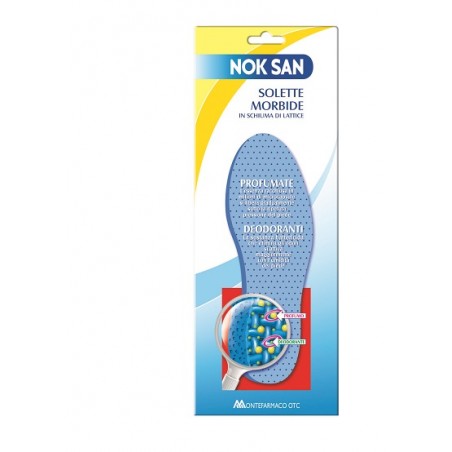 Montefarmaco Otc Nok San Solette Igieniche Morbide 1 Paio Nok San - 1