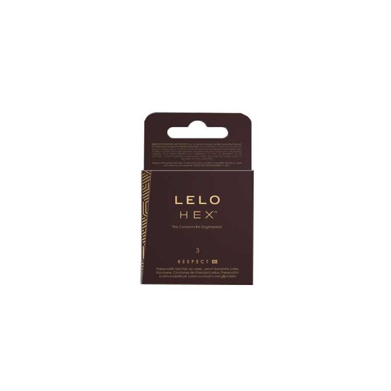 Hex - Leloi Ab Hex Preservativi Respect Lelo 3 Pezzi Hex - Leloi Ab - 1